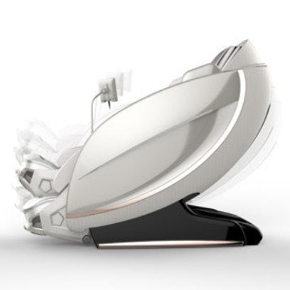 White and black electronic device on a white background