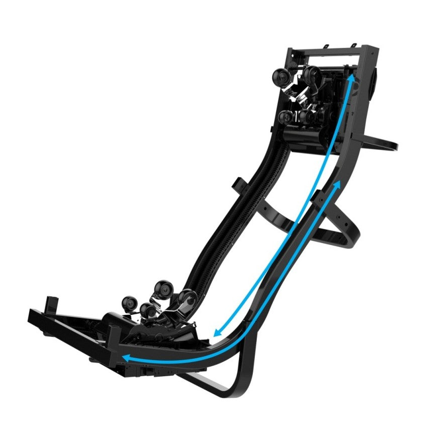 A128: Dual-Core 6D Pro Ergonomics Auto Zero Gravity Full Body Massage Chair Recliner