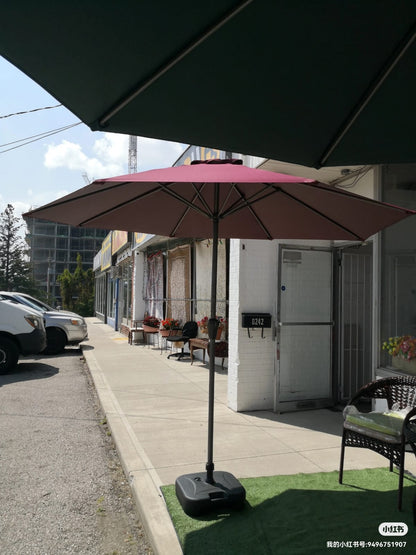 9ft Patio Umbrella & Base