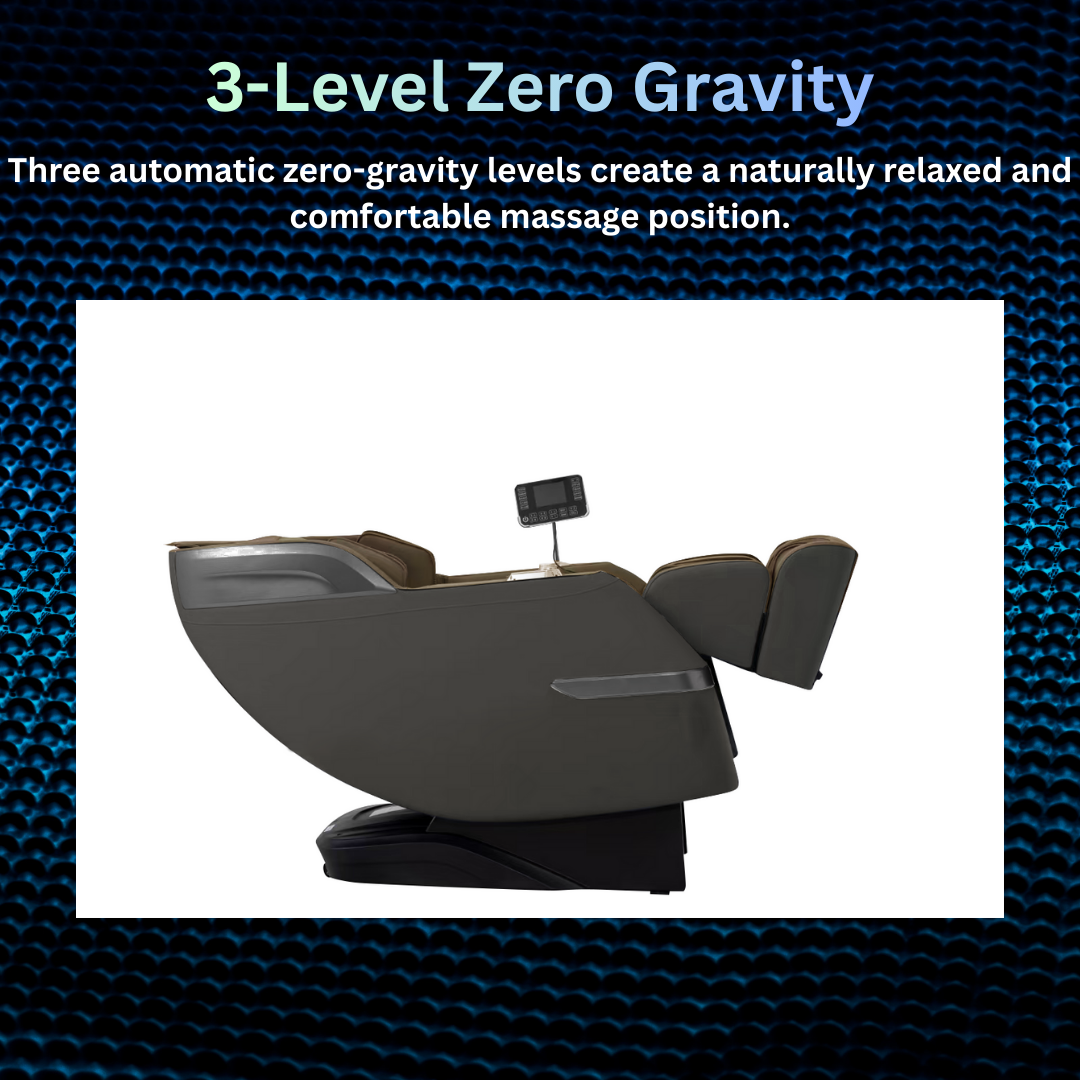 WA329: Multi-Dimensional Comfort Massage Chair Full Body Zero Gravity Massage Recliner with Airbags and Foot Rollers