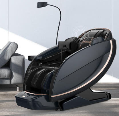 YA122U 5D Sonic Wave SL Track Full Body Zero Gravity Massage Chair with Blind Spot Monitoring